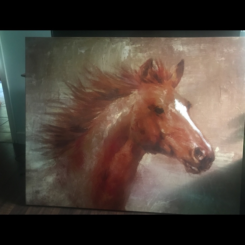 horse painting
